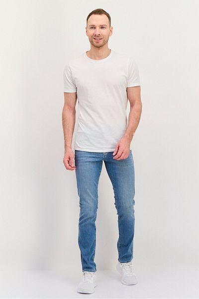 GAP Men Slim Fit Wash Stretchable Denim, Blue