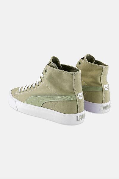 Puma Kids Boy Bari Mid Lace Up Outdoor Shoes, Green