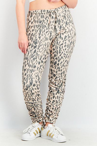 Chaser Women Regular Fit Jogger Pants, Cream