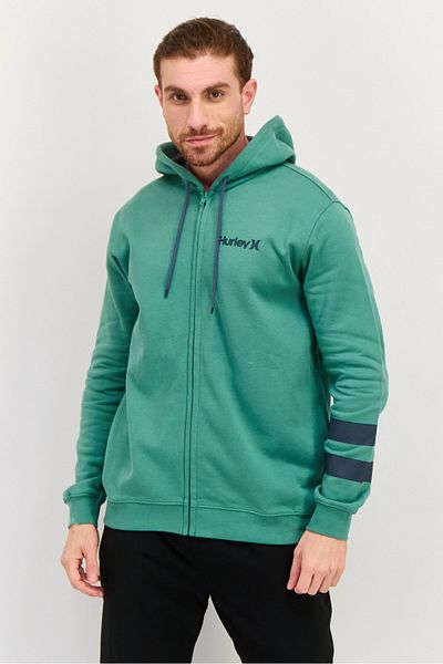Hurley Men Sportswear Fit Outdoor Sweatshirts, Green