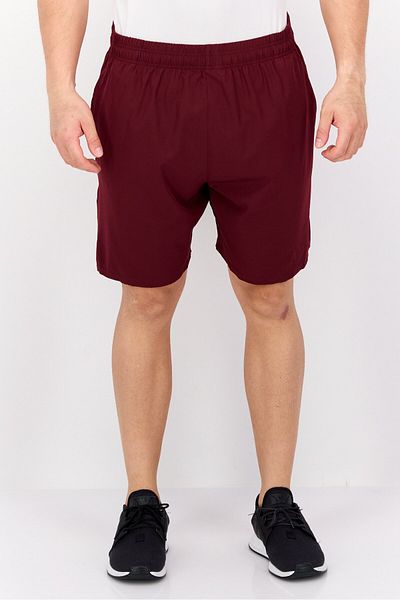 BOLA Best Of Luck Always Men 7,5 Inseam Sportswear Fit Training Shorts, Wine