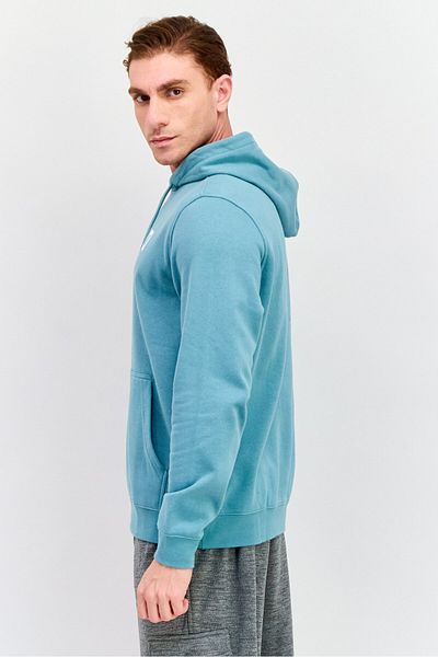 Hurley Men Brand Logo Hooded Sweatshirt, Sage Green