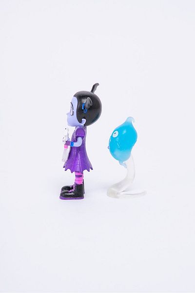Disney Bullyland Vampirina Set Vampirina And Demi 2 Figures, Purple