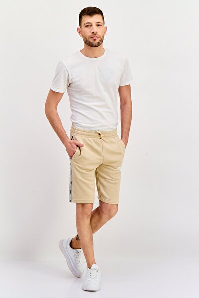 Puma Men Sportswear Fit Drawstring Training Shorts, Beige