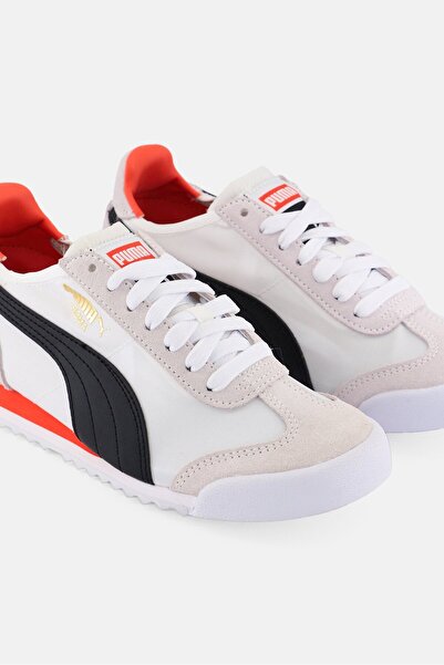 Puma Kids Boy Lace Up Outdoor Shoe, White