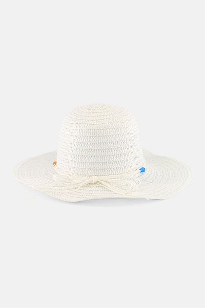 White Mountain Women Textured Hat, White