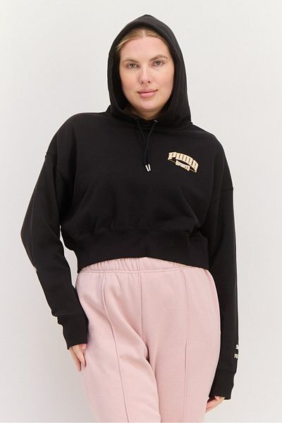 Puma Women Sportswear Fit Long Sleeves Outdoor Sweatshirts, Black