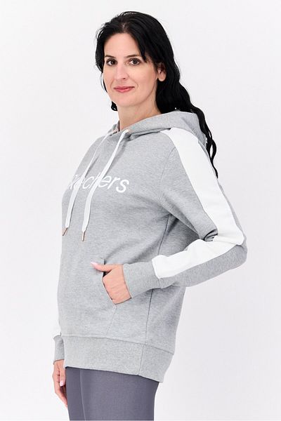 SKECHERS Women Sportswear Fit Long Sleeves Outdoor Sweatshirt, Grey