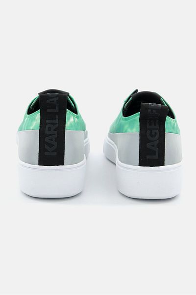 Karl Lagerfeld Men Tie-dye Lace Up Casual Sneakers, Green