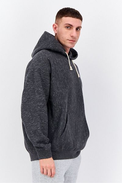 Champion Men Sportswear Fit Long Sleeves Outdoor Hoodie, Dark Grey Heather