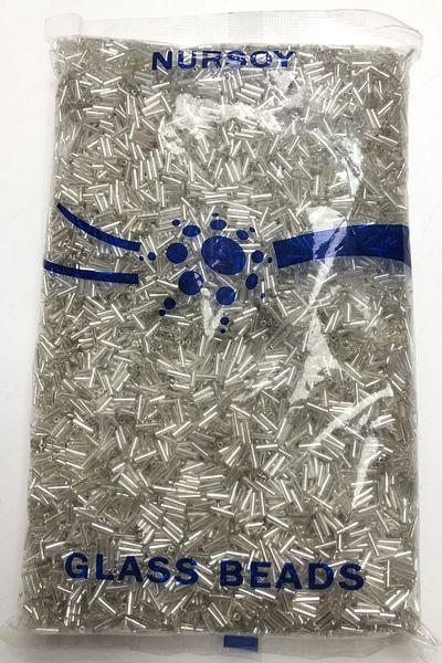 Hayalperest boncuk Χάντρες Ασημένιο Σωληνάριο 5 mm 500 γρ
