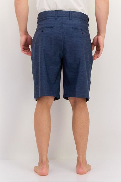 Hurley Men Heather 21 Inseam Swimwear Shorts, Navy Blue