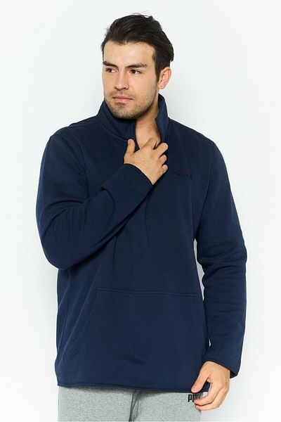 Hurley Men Sportswear Fit Long Sleeve Outdoor Sweatshirt, Navy