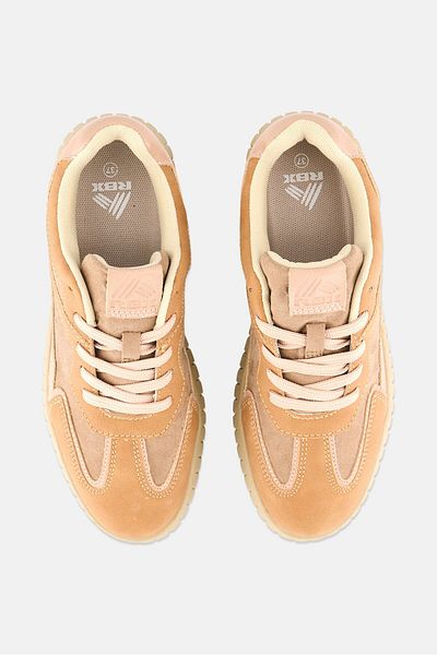 RBX Women Lace Up Outdoor Shoes, Tan