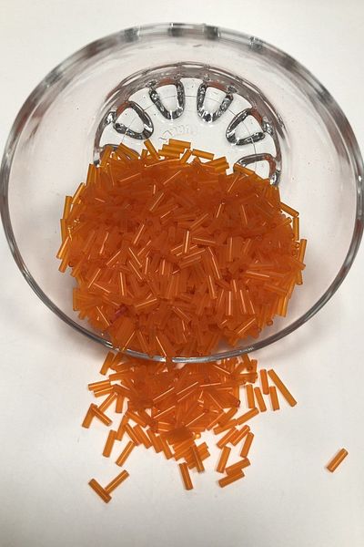 Hayalperest boncuk Πορτοκαλί σωληνάριο 5 mm