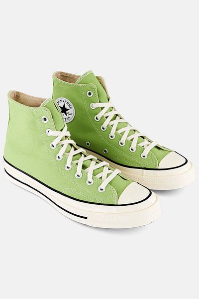 converse حذاء رياضي نسائي Chuck 70 خريفي برباط للخارج، أخضر