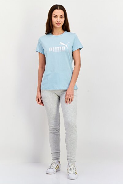 Puma Women Sportswear Fit Short Sleeve Training Top, Turqioce