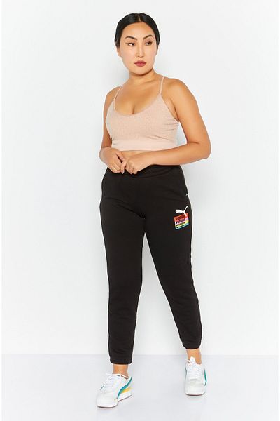 Puma Women Sportswear Fit Drawstring Training Sweatpants, Black