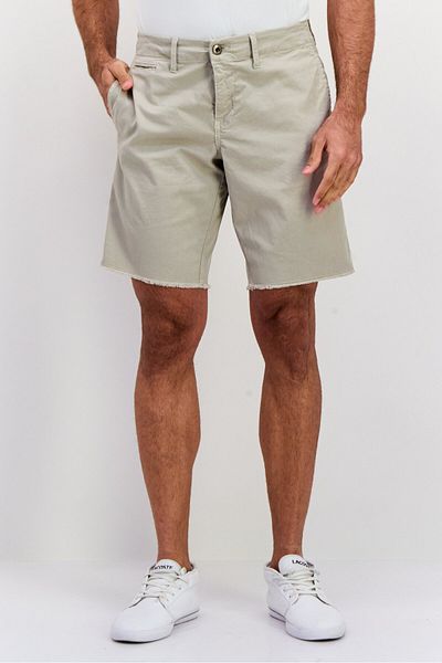 Original Paperbacks Men Plain Chino Shorts, Light Grey