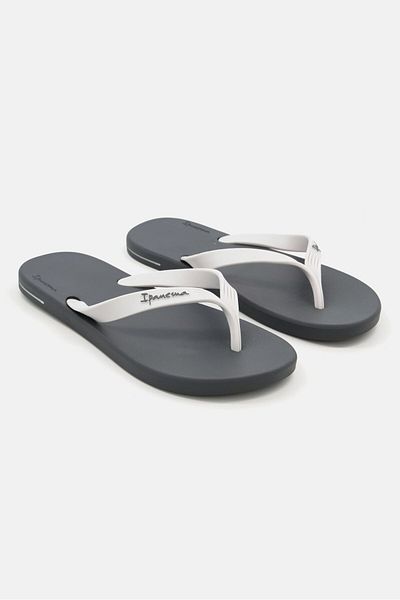Ipanema Men Slip On Brand Logo Slipper, Grey