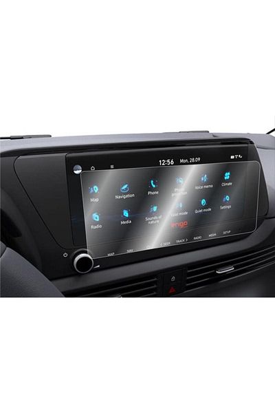 Ecr Mobile Hyundai Bayon Makeup Case 10.25 Inch Multimedia Compatible 9H Nano Screen Protector