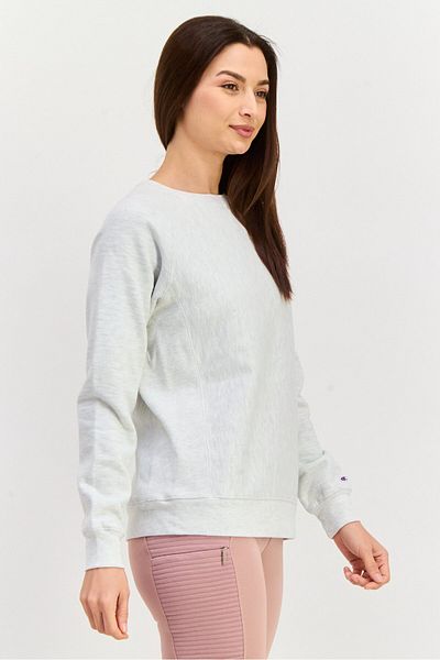 Champion Women Sportswear Fit Long Sleeves Training Sweatshirt, Grey