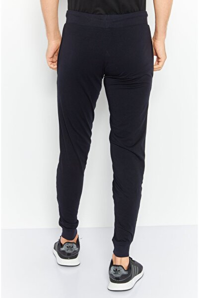 French Connection Men 2 Pack Regular Fit Brand Logo Jogger Pant, Navy