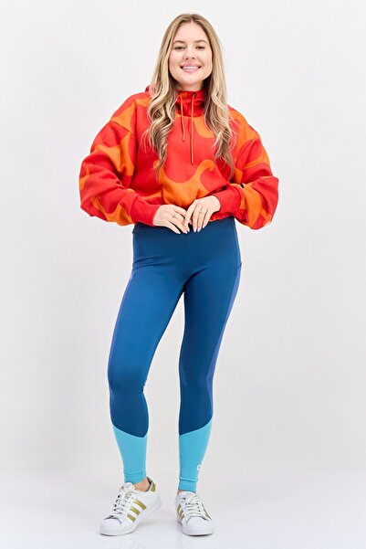 adidas x Marimekko Women Sportswear Fit Long Sleeve Cropped Training Hoodie, Multicolor