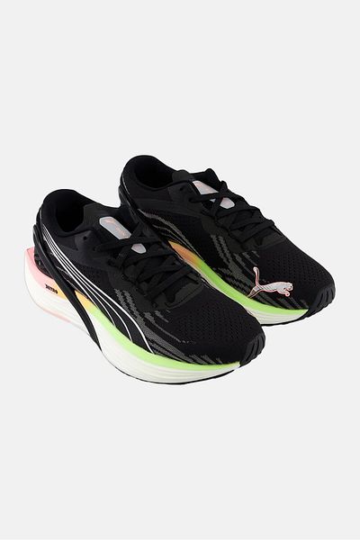 Puma Women Xx Nitro Lace Up Running Shoes, Black
