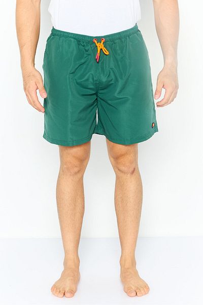 Ellesse Men Brand Logo Board Short Swimwear, Dark Green