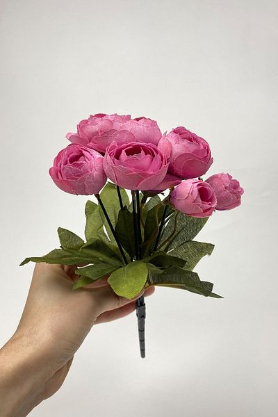 Hayalperest boncuk Ροζ Παιώνια Eren Rose Τεχνητό Λουλούδι 1 Μάτσο