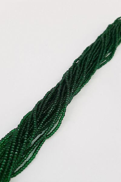 Hayalperest boncuk Transparent Dark Green String Sand Beads