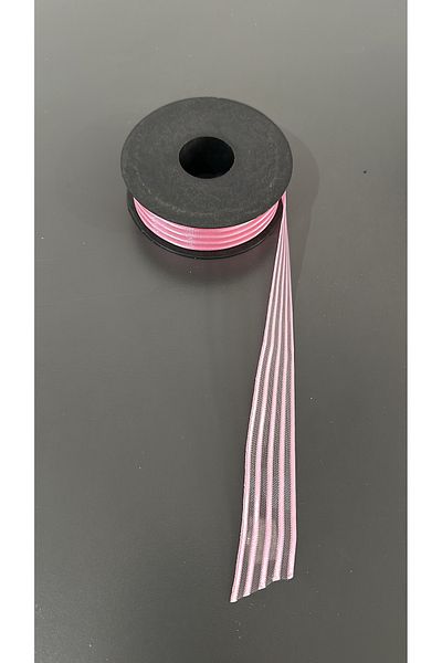 edalle Dowry and Bundle Ornament Bundle Bride 1 Meter Striped Chiffon Ribbon Design 25mm X 1 Meter