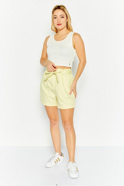 Roxy Women Round Neck Sleeveless Textured Top, Cream