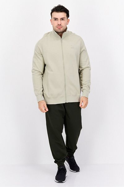 Puma Men Sportswear Fit Long Sleeve Training Sweatshirt, Light Grey