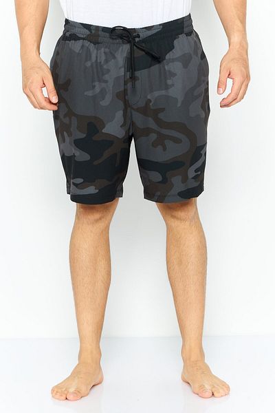 Dkny Men Camo Print Board Short, Camo Black