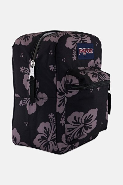 Jansport Kids Girl Floral Lunch Bag 27 H x 31 L x 14 W cm, Black