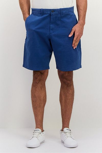 GAP Men 10 Inseam Plain Chino Shorts, Blue