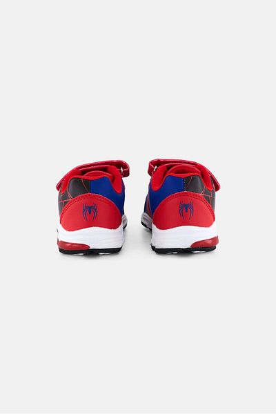 Marvel Toddlers Boy Spider-man Velcro Closure Shoes, Red