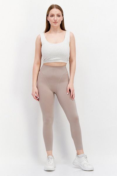 adidas Women Sportswear Fit Training Tights, Tan