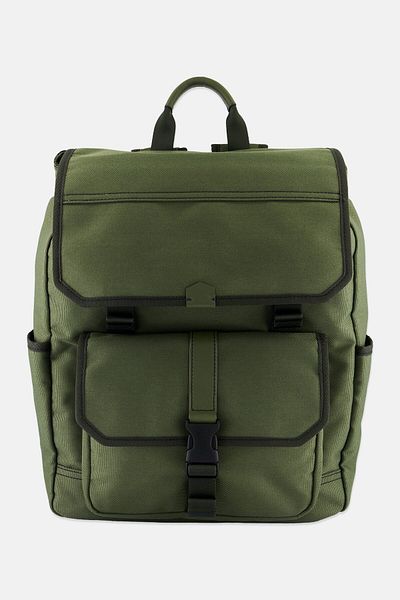 Fossil Men Plain Backpack 32 L x 39 H x 13 W cm, Olive
