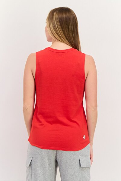 BOBS from Skechers Women Sportswear Fit Sleeveless Outdoor Tank Top, Red