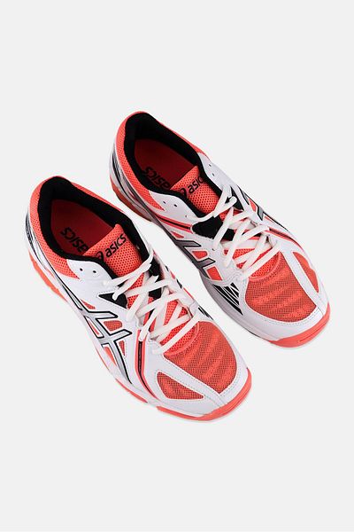 Asics Women Gel Volley Elite 3 Lace Up Training Shoes, Coral