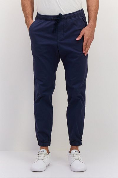 GAP Men Regular Fit Solid Jogger Pants, Navy