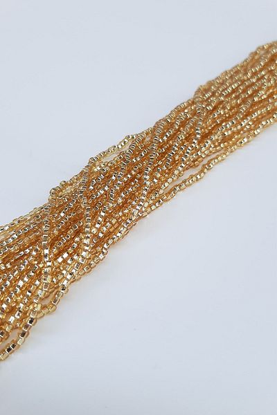 Hayalperest boncuk Yellow String Cut Sand Bead
