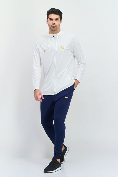 Nike Men 2 Pcs Dry Fit Training Tracksuit, White
