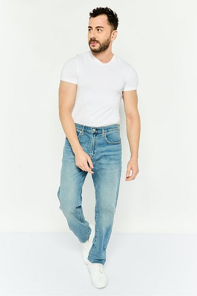 GAP Men Slim Fit Wash Stretchable Jeans, Blue