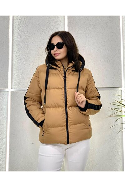 KASİDE Women's Hooded Puffer Coat