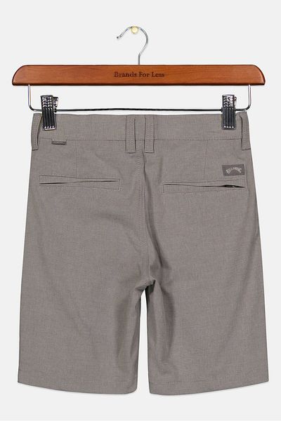 BİLLABONG Kids Boy Sportswear Fit Walking Short, Light Grey