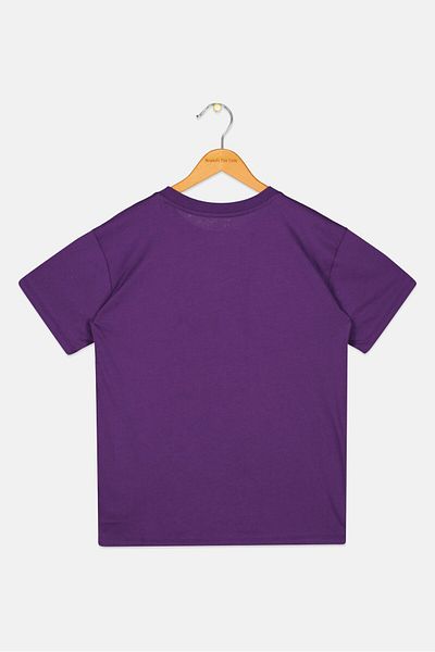 Keith Haring Kids Girl Graphic Printed Top, Purple Combo